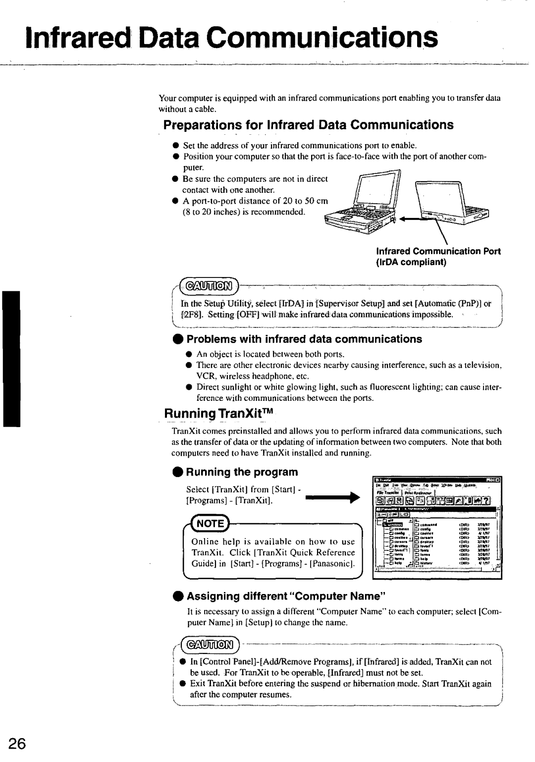 Panasonic CF63 manual 