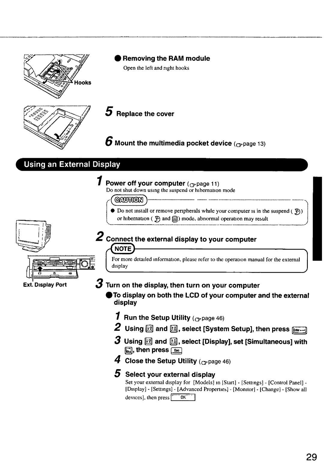 Panasonic CF63 manual 