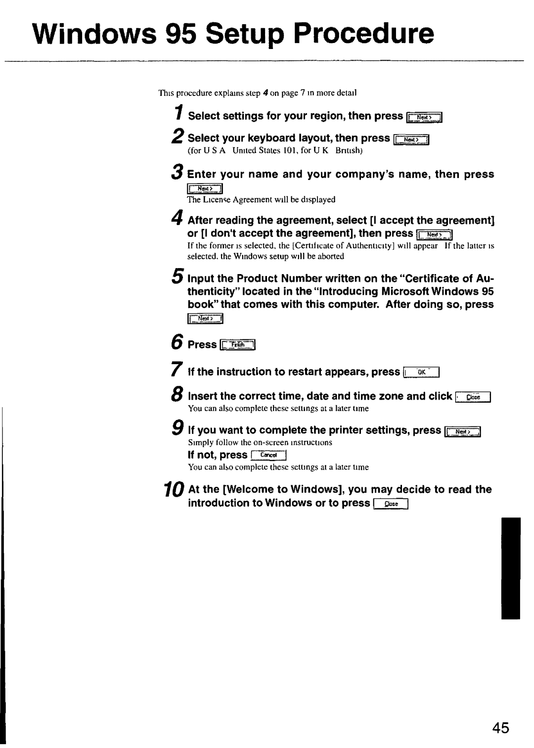 Panasonic CF63 manual 