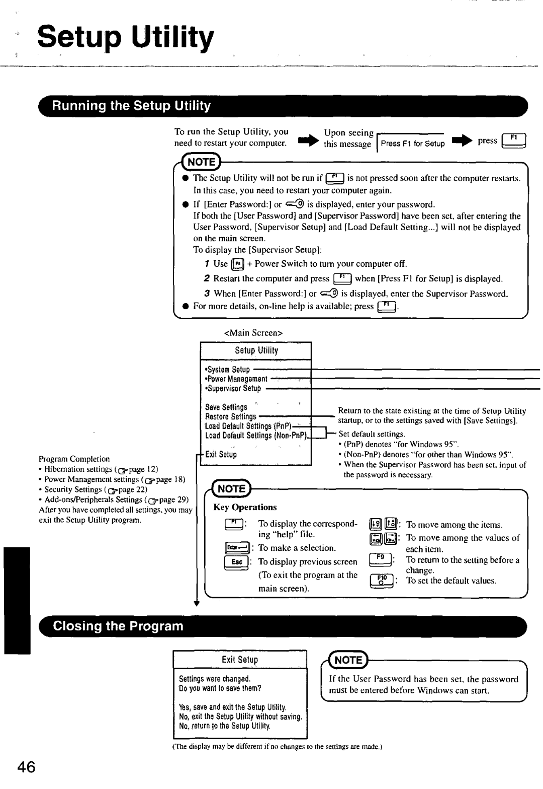 Panasonic CF63 manual 