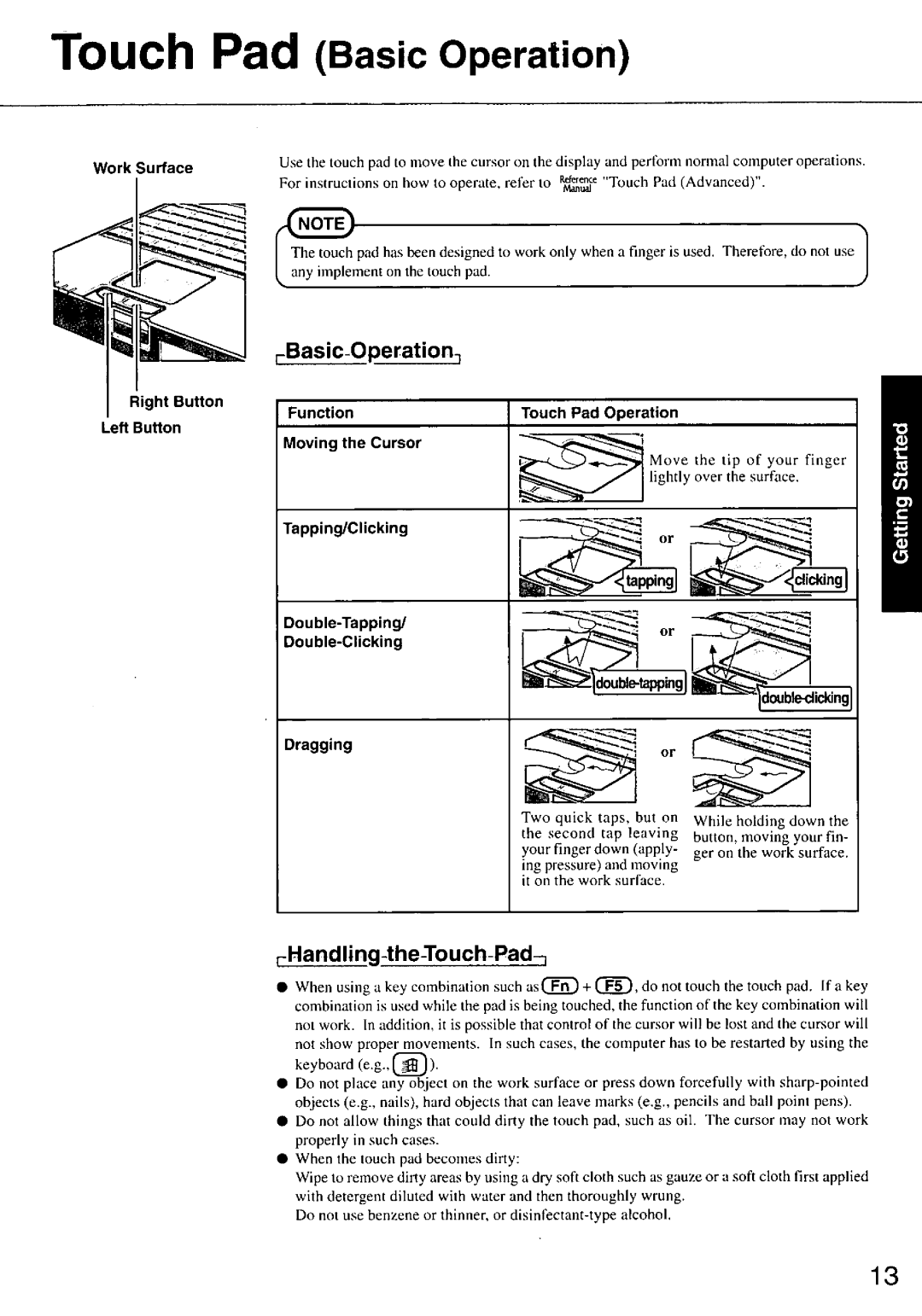 Panasonic CFM34 manual 