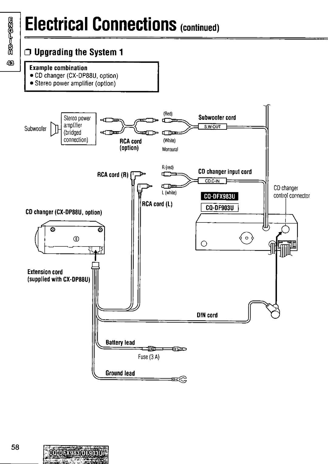 Panasonic CQ-DFX983U manual 