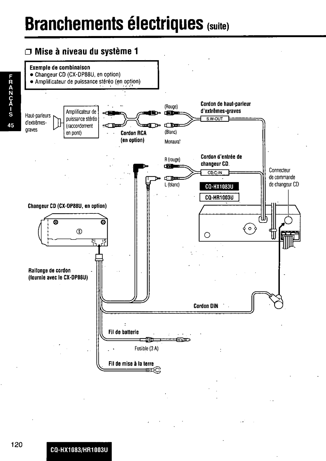 Panasonic CQ-HR1003U manual 