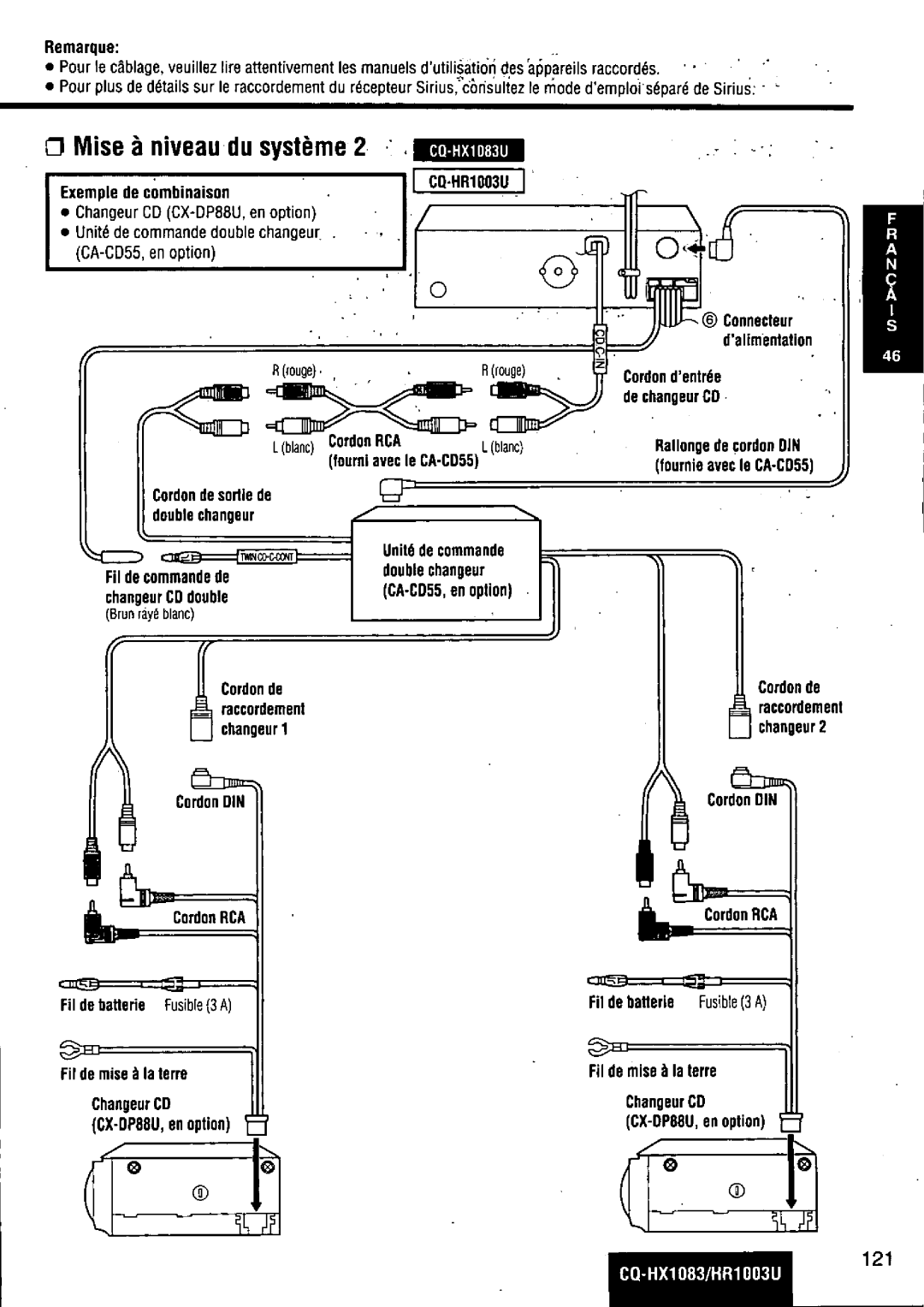 Panasonic CQ-HR1003U manual 