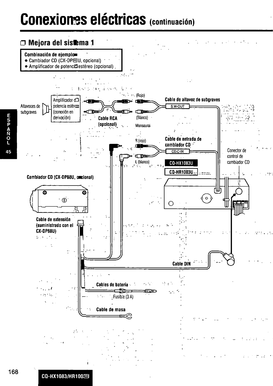 Panasonic CQ-HR1003U manual 