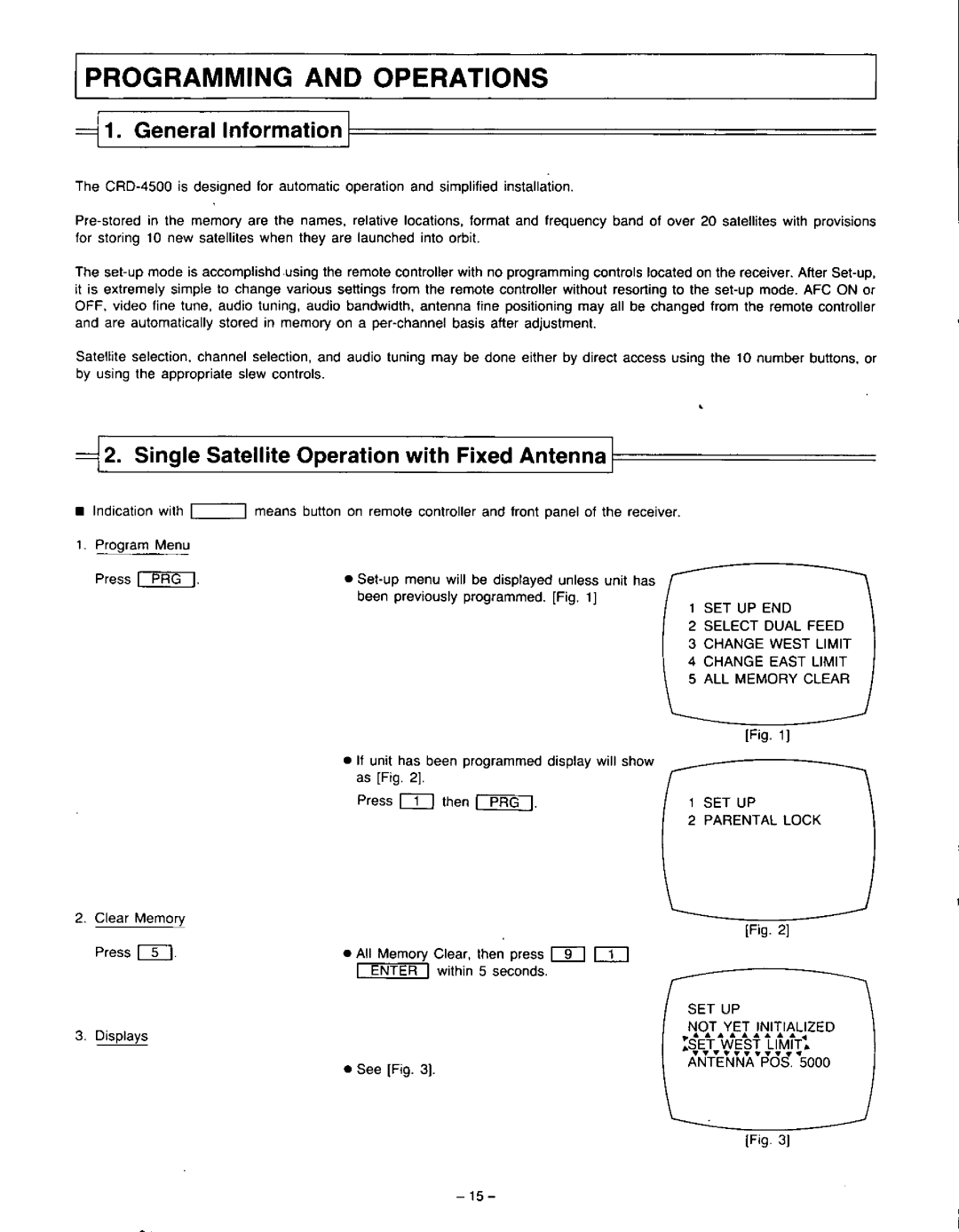 Panasonic CRD-4500 manual 