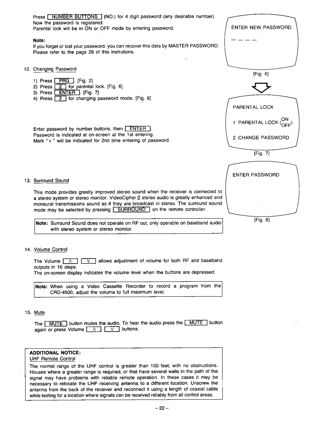 Panasonic CRD-4500 manual 