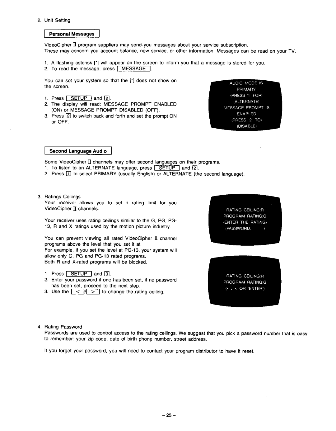 Panasonic CRD-4500 manual 