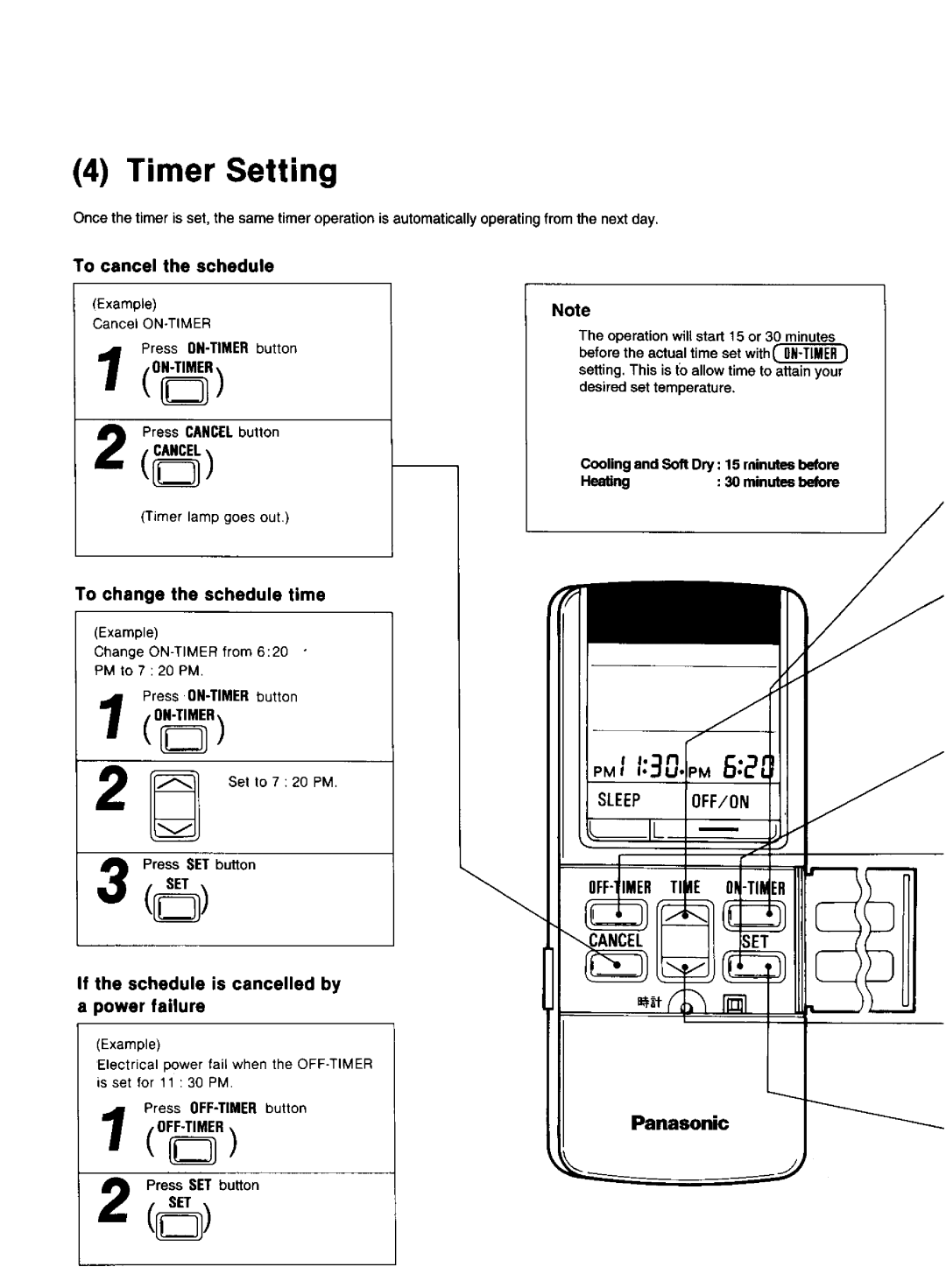 Panasonic CS-1873KR manual 