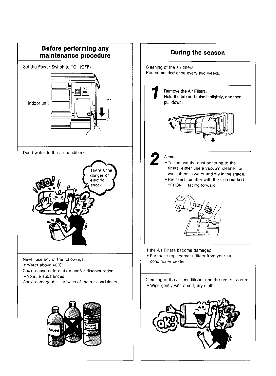 Panasonic CS-1873KR manual 