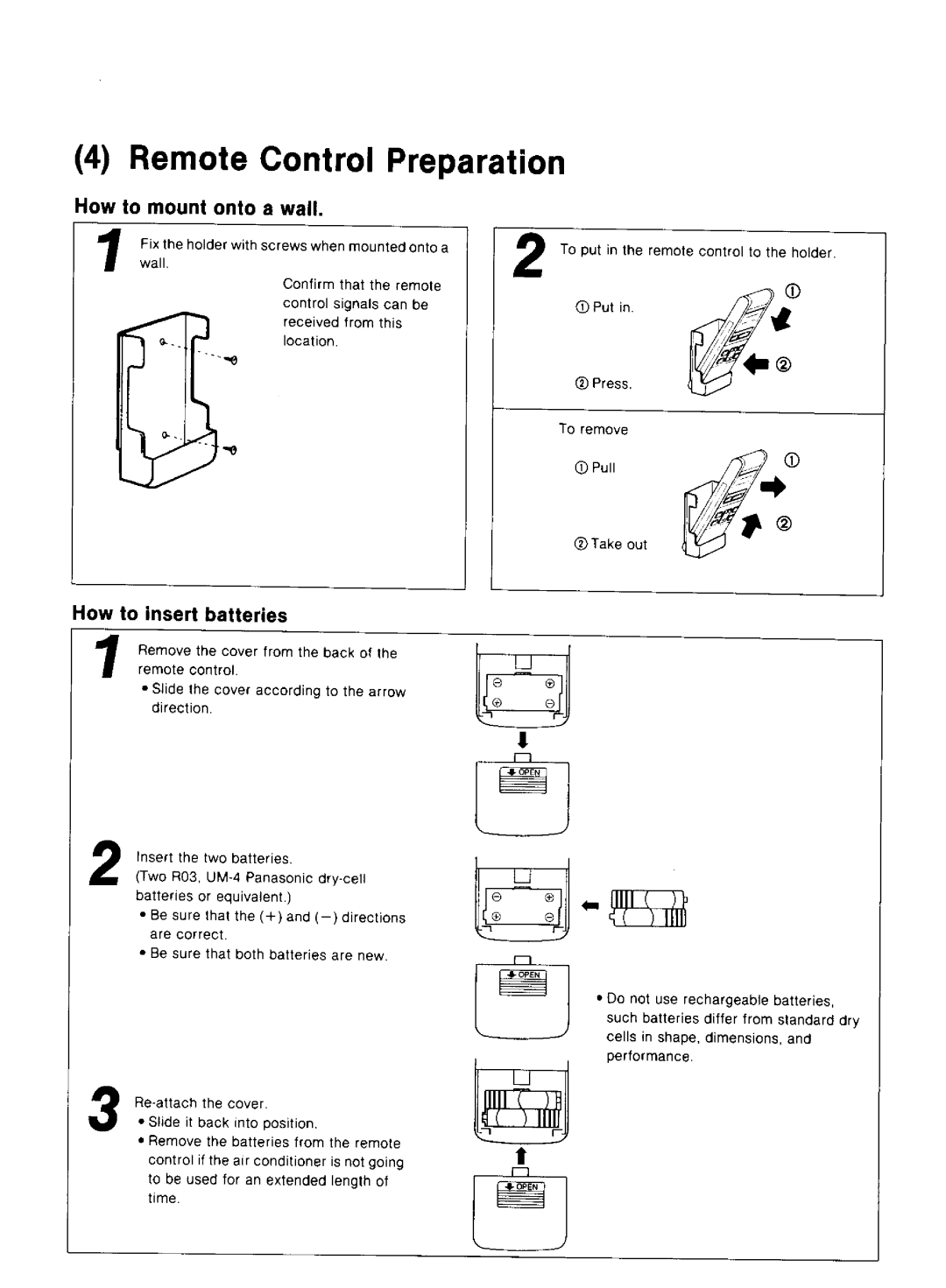 Panasonic CS-1873KR manual 