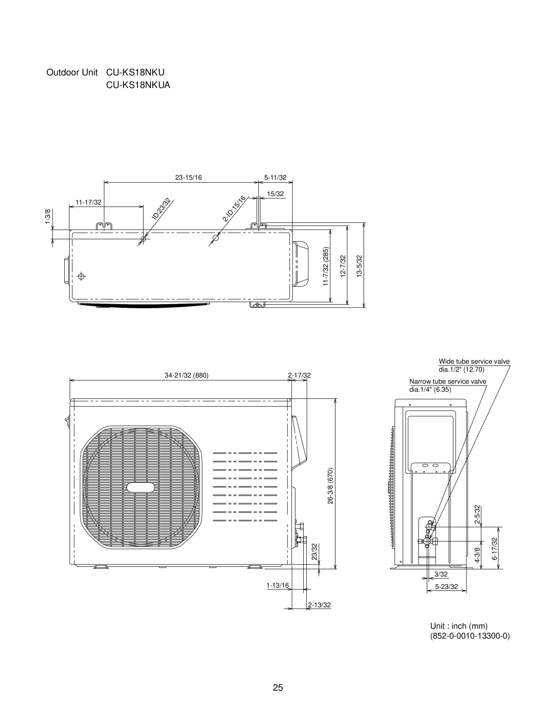 Panasonic CS-KS12NB41, CS-KS18NB4UW, CZ-18BT1U + CU-KS18NKUA, CZ-18BT1U + CU-KS12NK1A service manual 