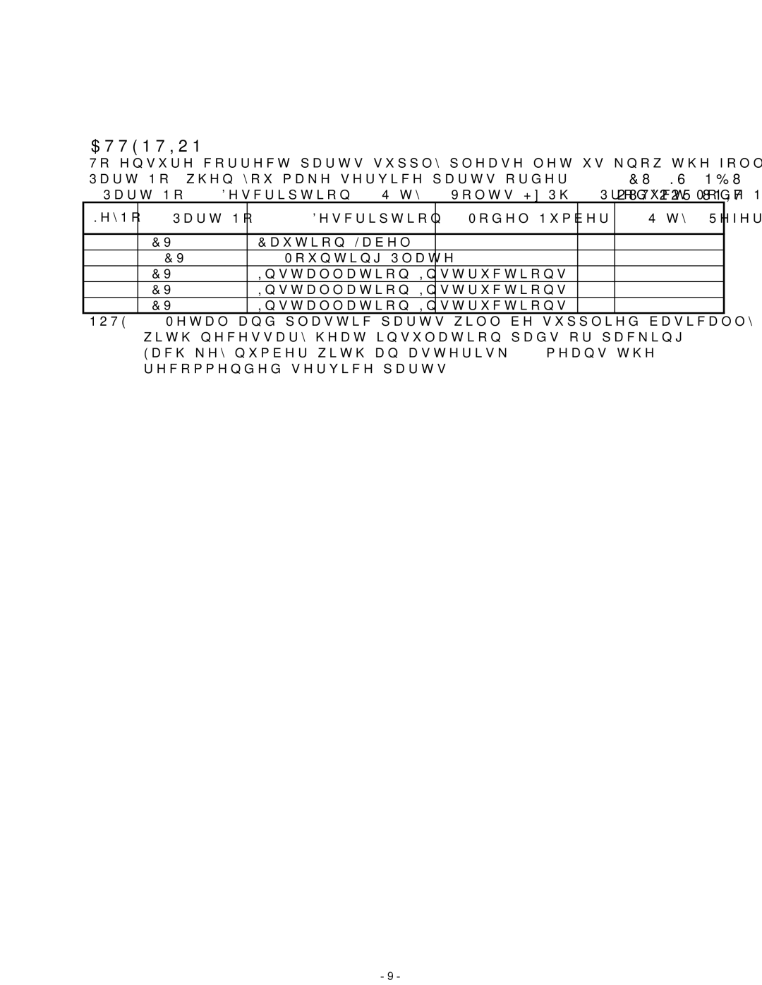 Panasonic CS-MKE24NKU 1 852 361 03 230-208-1-60 SSA 52, CS-MKS12NKU 1 852 360 96 230-208-1-60 SSA 31 manual 8546575944300 