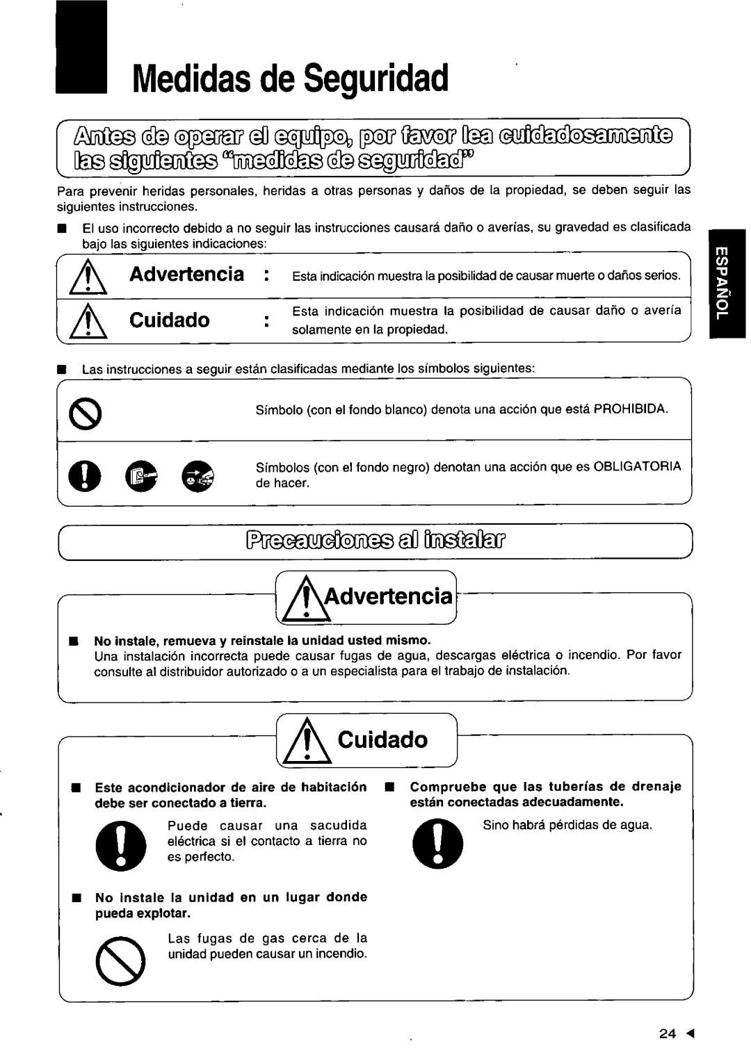 Panasonic CSXC181KP, CS-XC241KP manual 