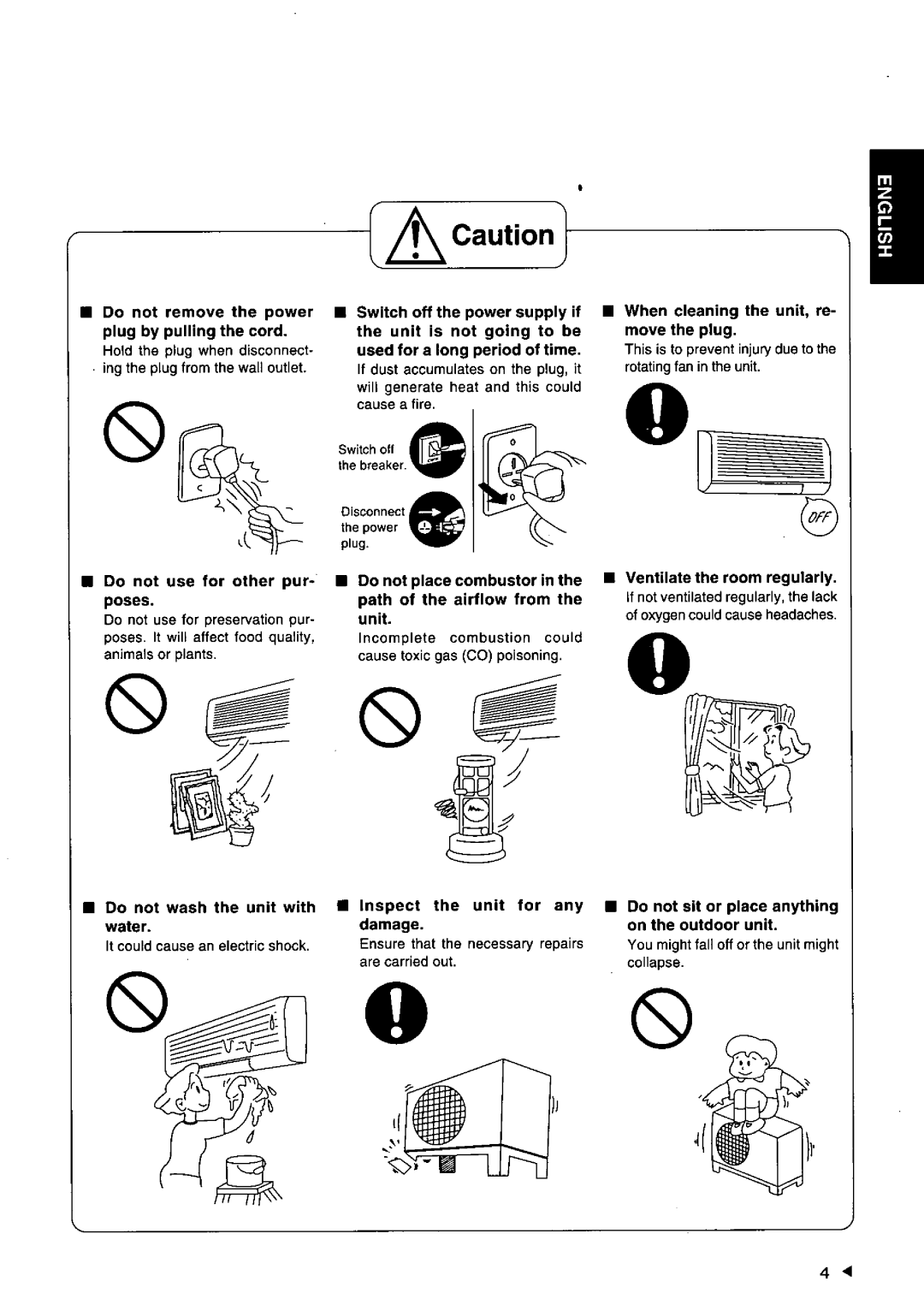 Panasonic CSXC181KP, CS-XC241KP manual 