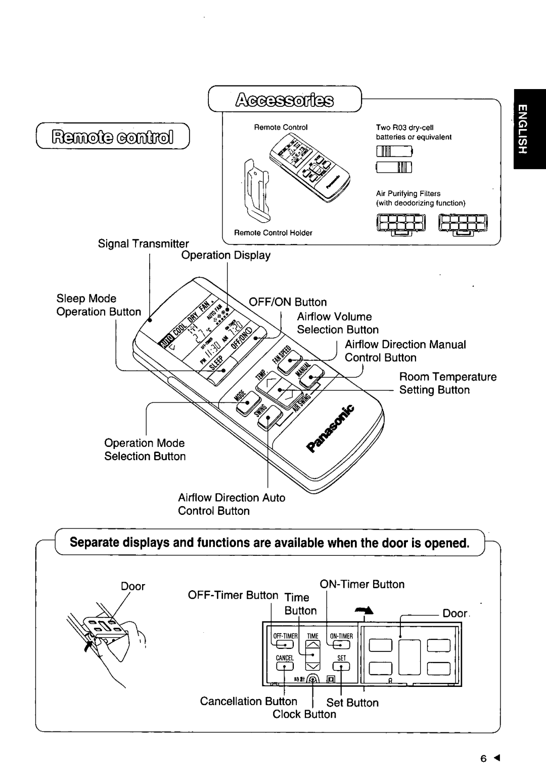 Panasonic CSXC181KP, CS-XC241KP manual 