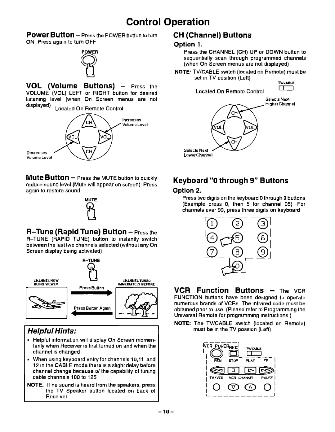 Panasonic CT-20G31, CT-20G21 manual 