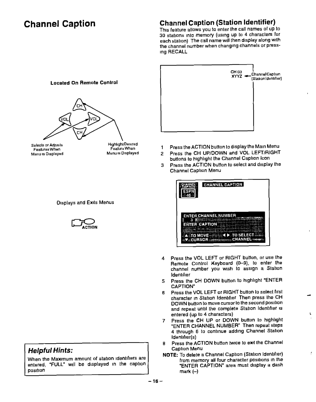 Panasonic CT-20G31, CT-20G21 manual 