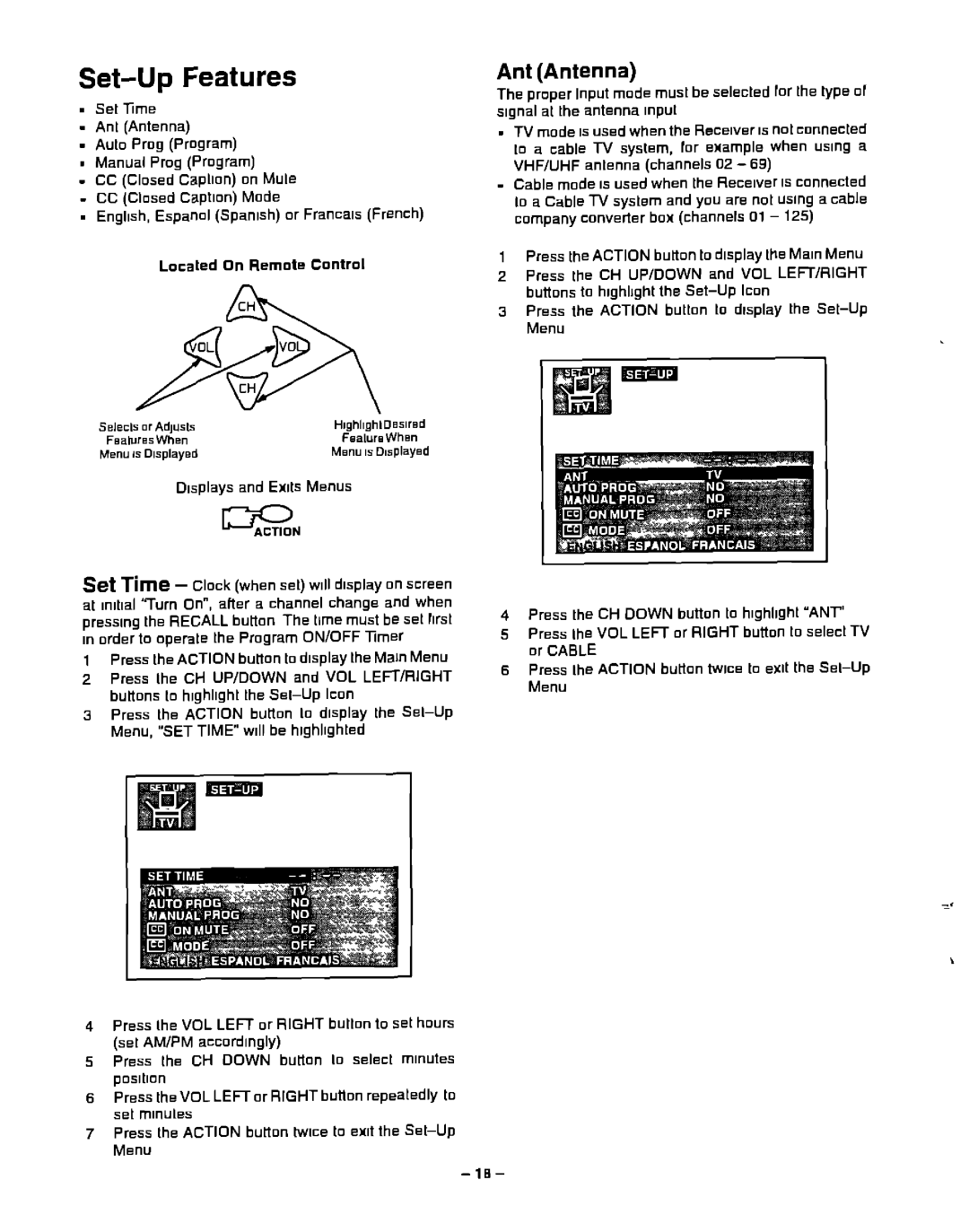 Panasonic CT-20G31, CT-20G21 manual 