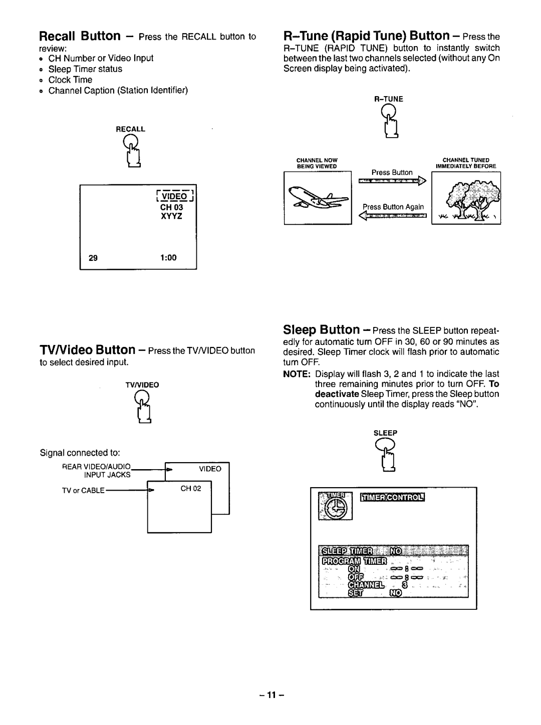 Panasonic CT-20R13 manual 