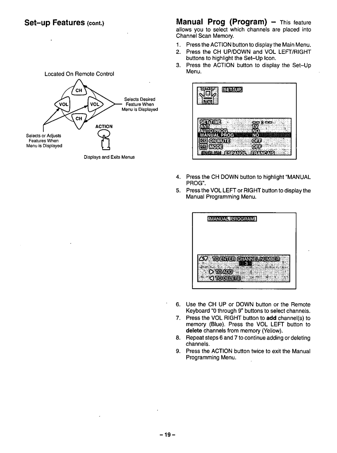 Panasonic CT-20R13 manual 