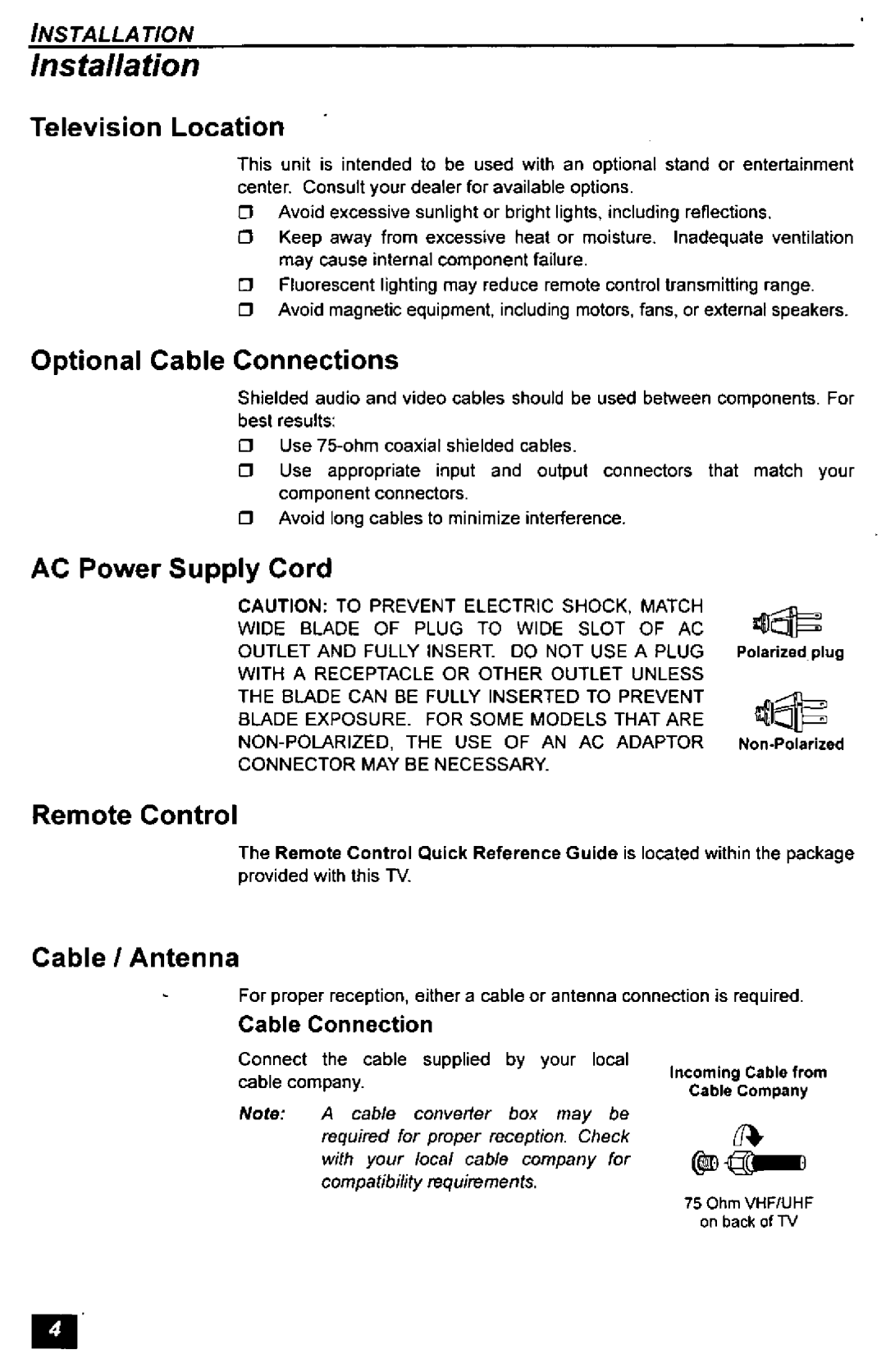 Panasonic CT-2771S, CT-G2178X, CT-G2188L, CT-35G25, CT-3271S manual 