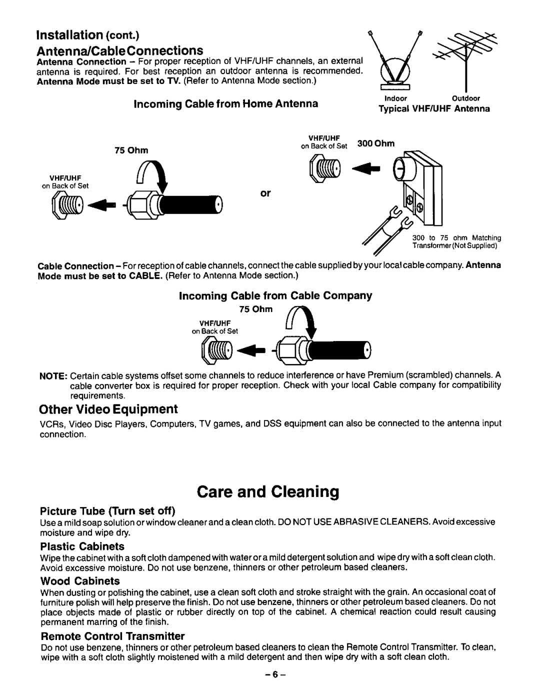 Panasonic CT-27G22 manual 