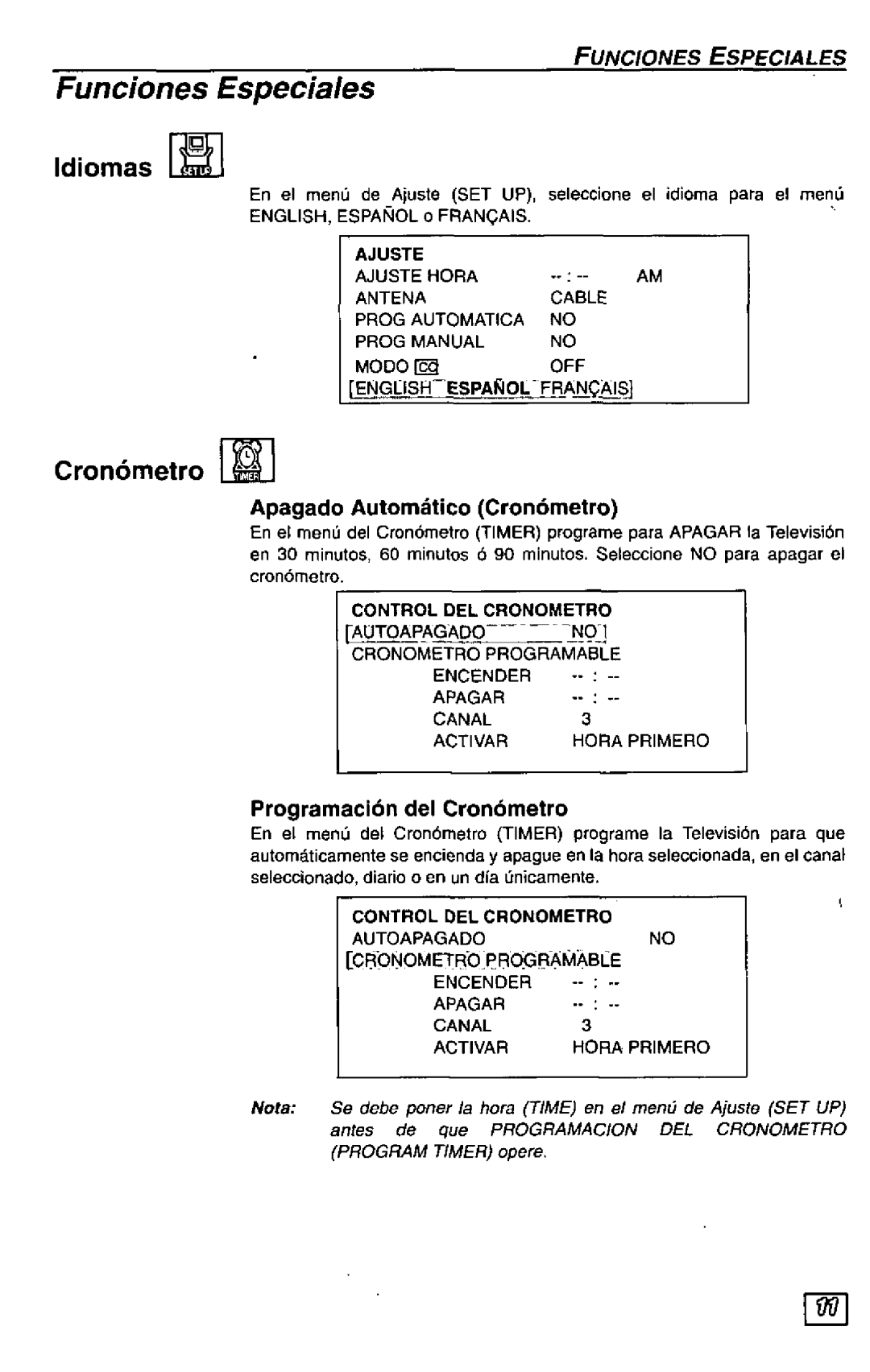 Panasonic CT-27G24 manual 