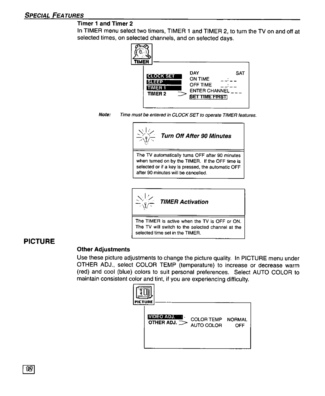 Panasonic CT-27SF25 manual 