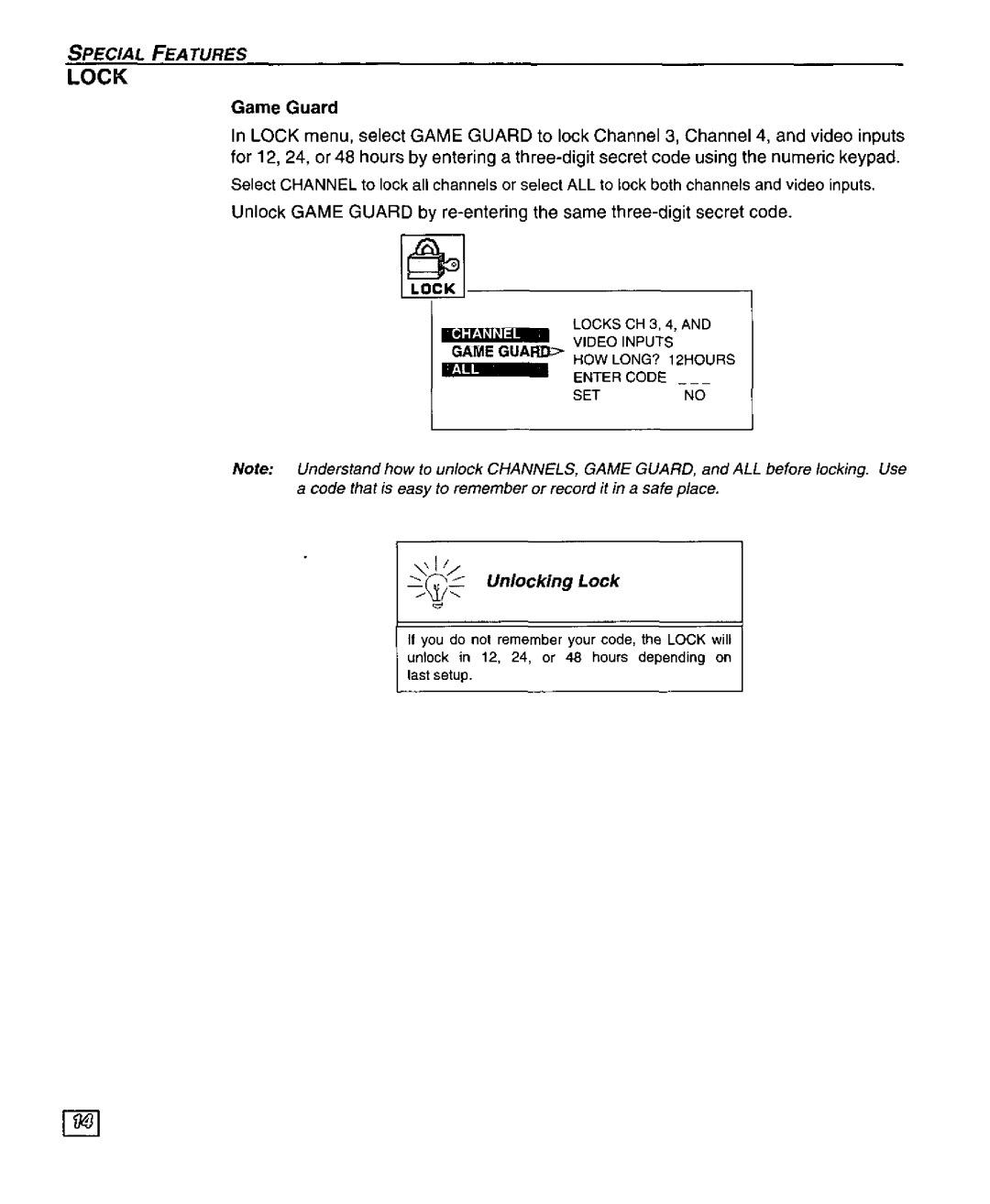 Panasonic CT-27SF25 manual 