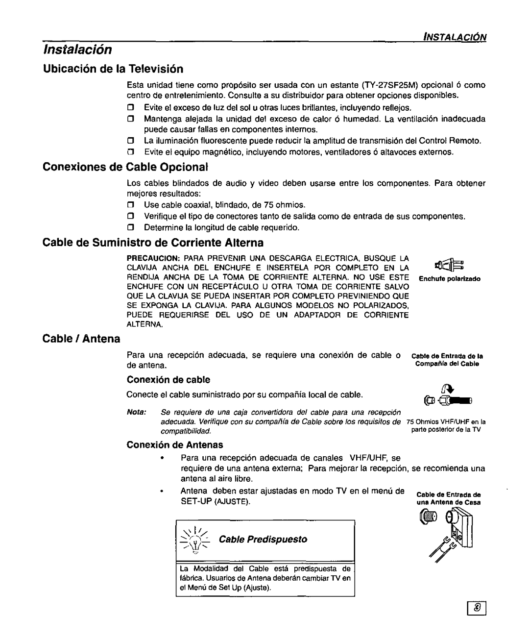 Panasonic CT-27SF25 manual 