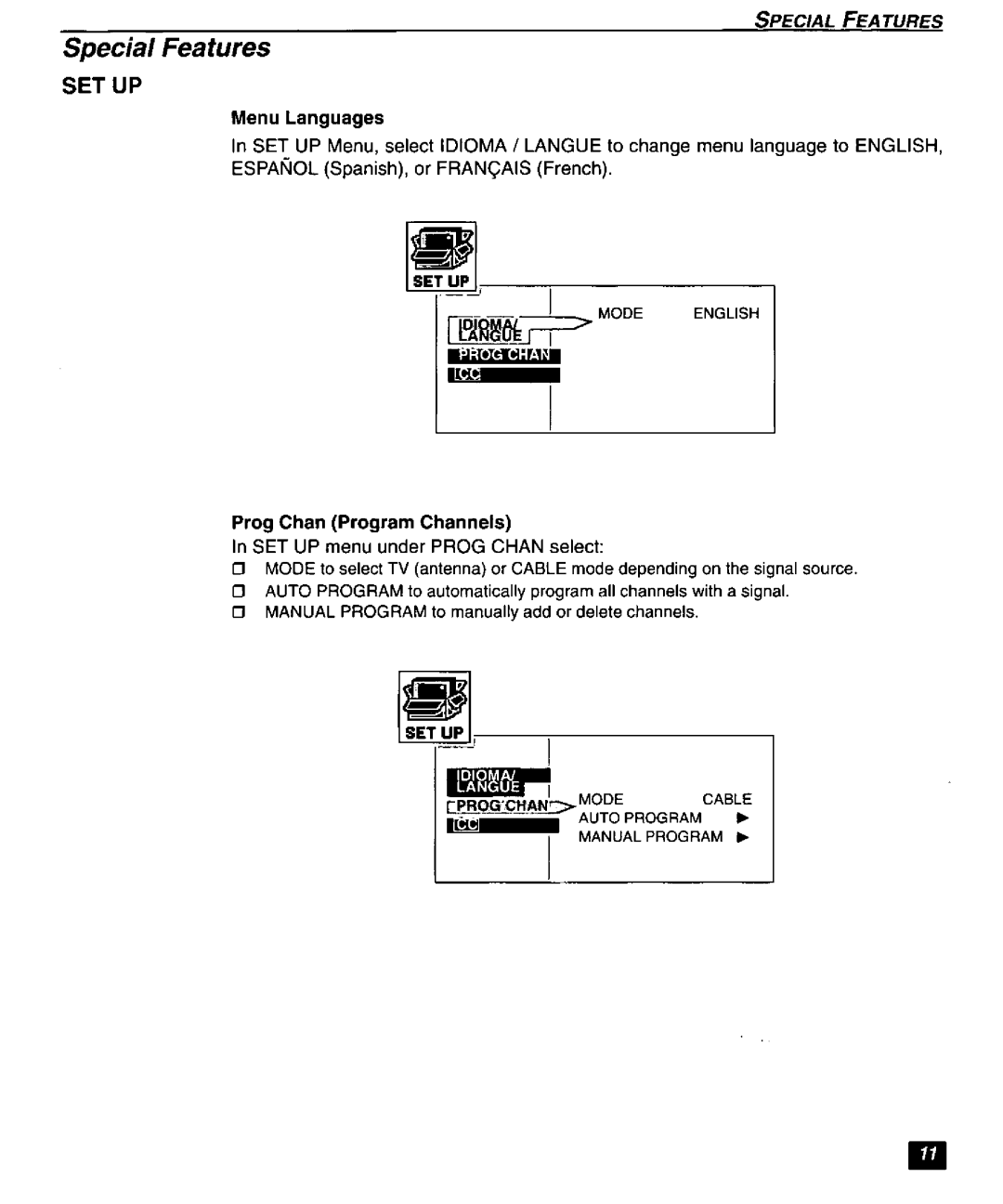 Panasonic CT-27SF26 manual 