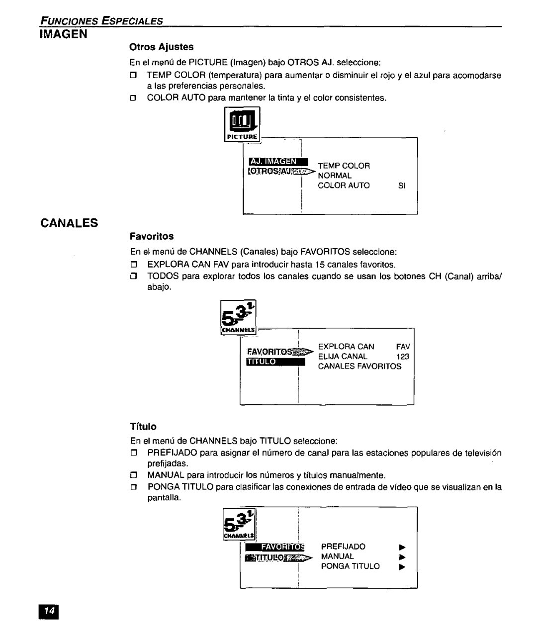 Panasonic CT-27SF26 manual 