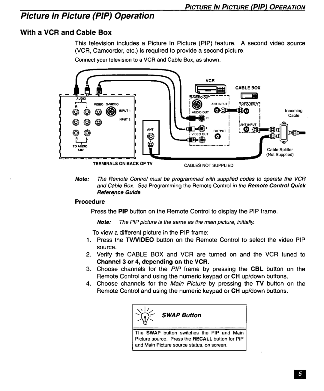 Panasonic CT-27SF26 manual 