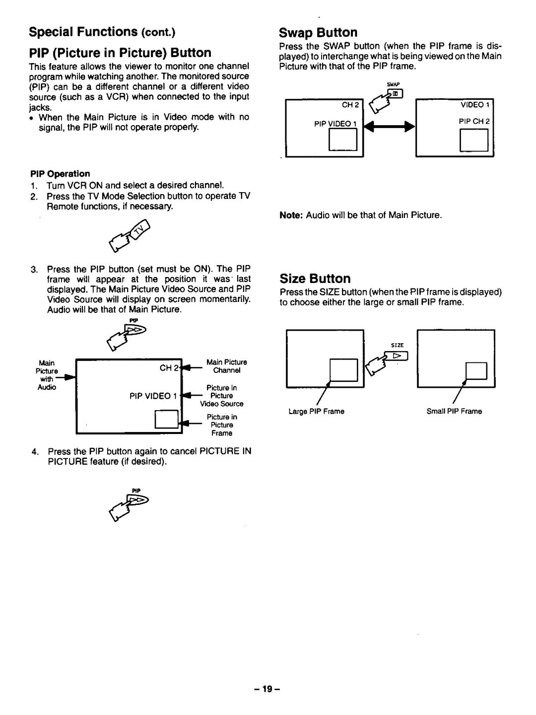 Panasonic CT-27SF34 manual 