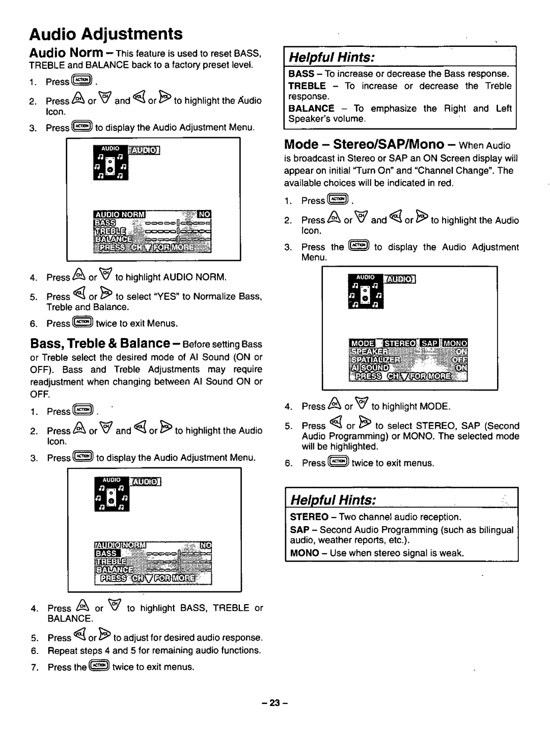 Panasonic CT-27SF34 manual 