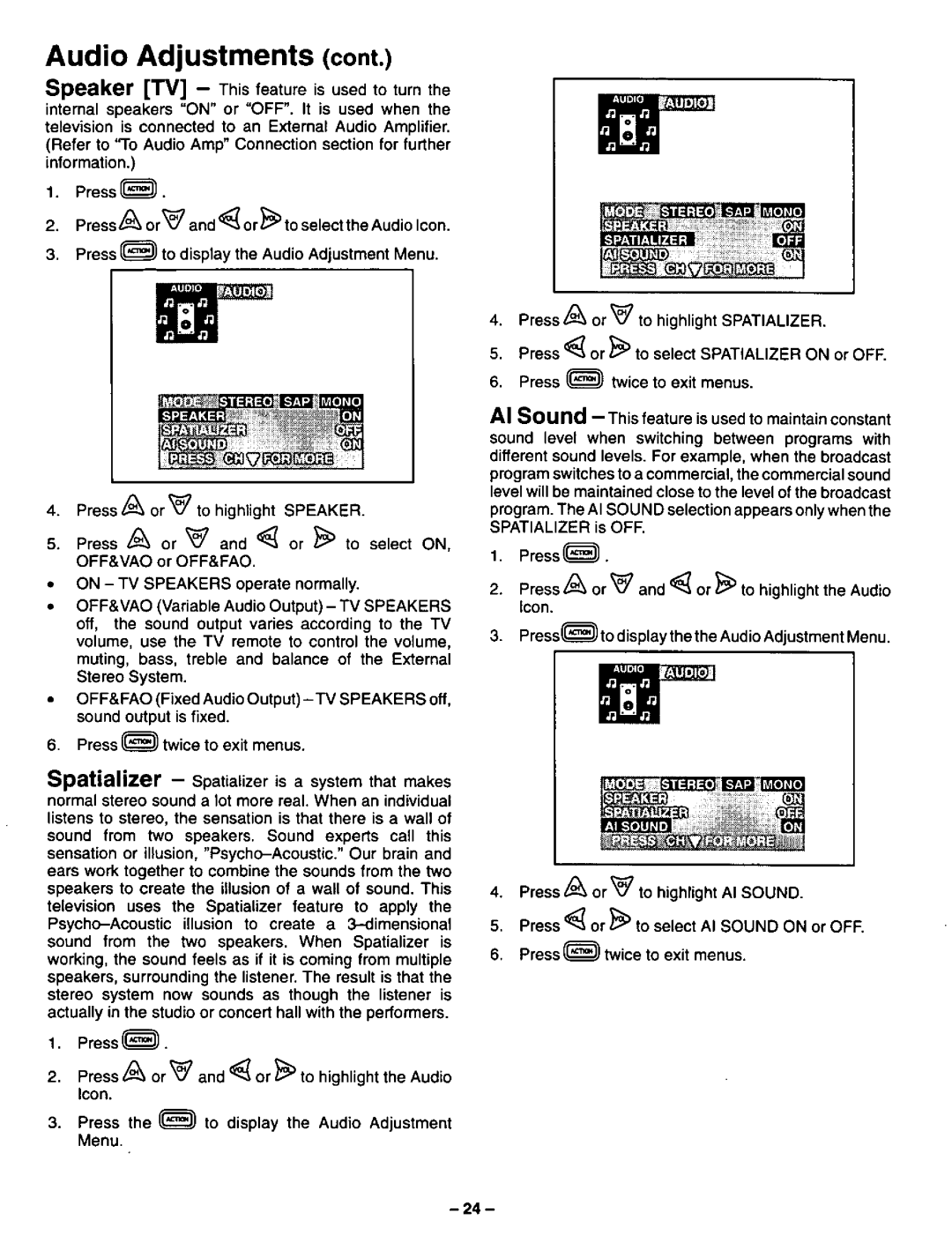 Panasonic CT-27SF34 manual 