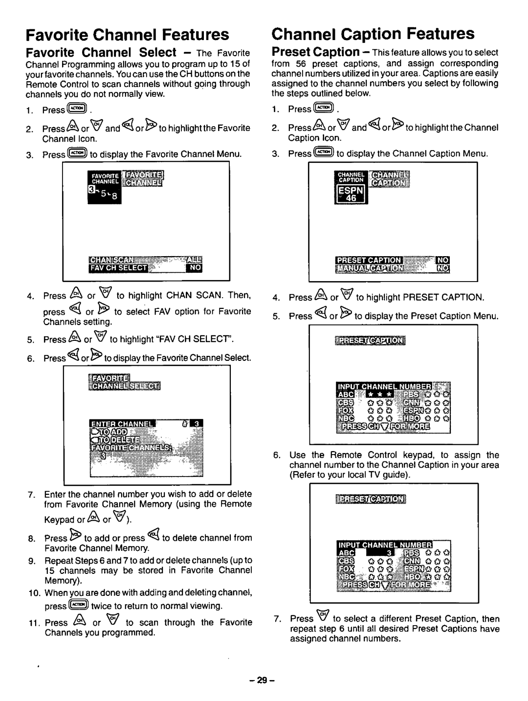 Panasonic CT-27SF34 manual 