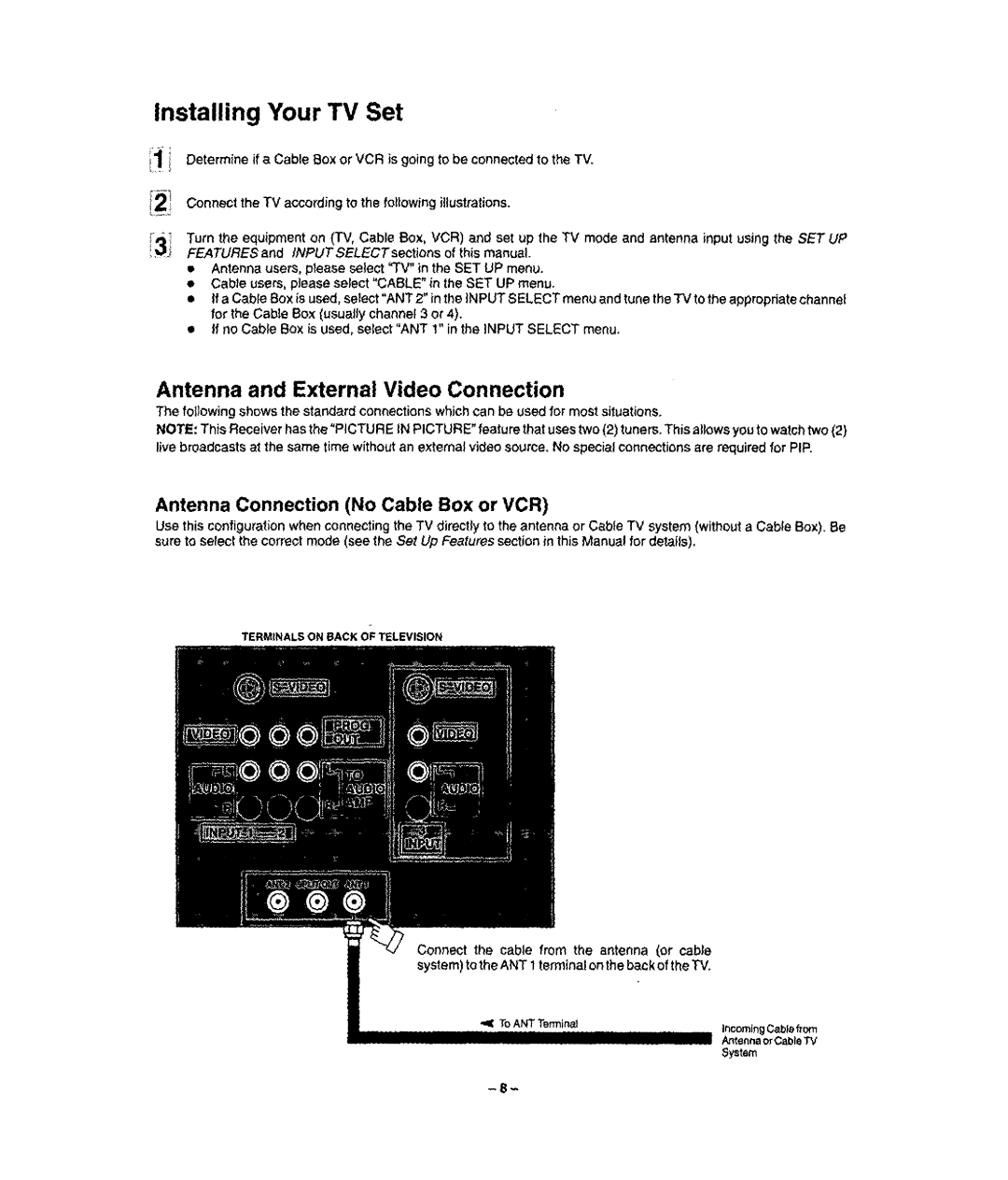 Panasonic CT-27SF34 manual 