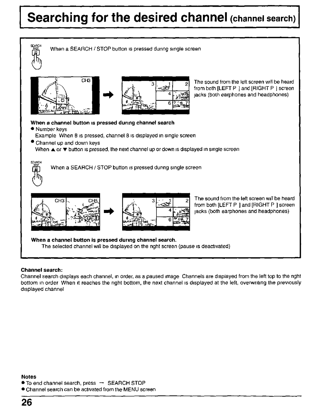 Panasonic CT-30WX50 manual 