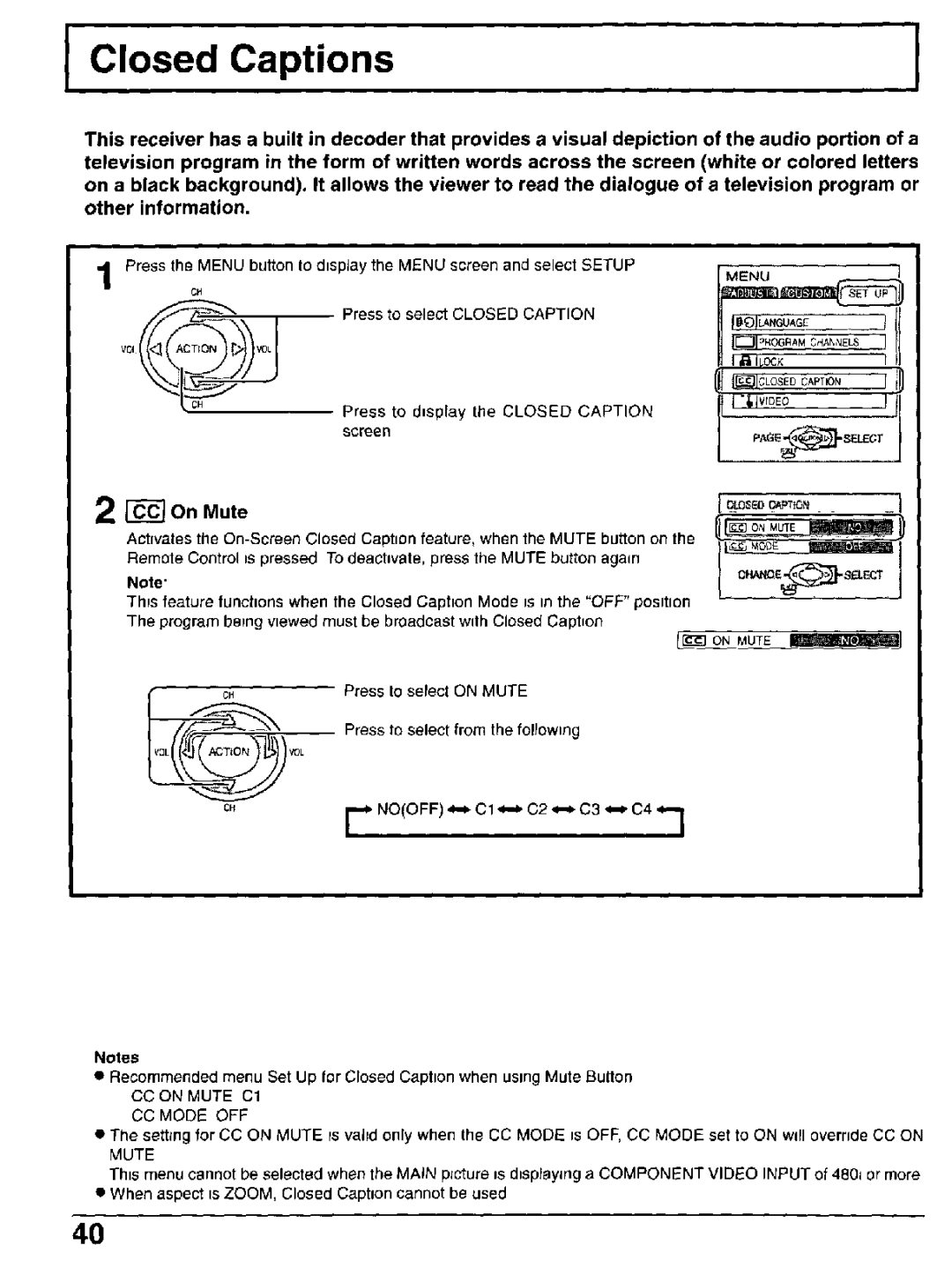 Panasonic CT-30WX50 manual 