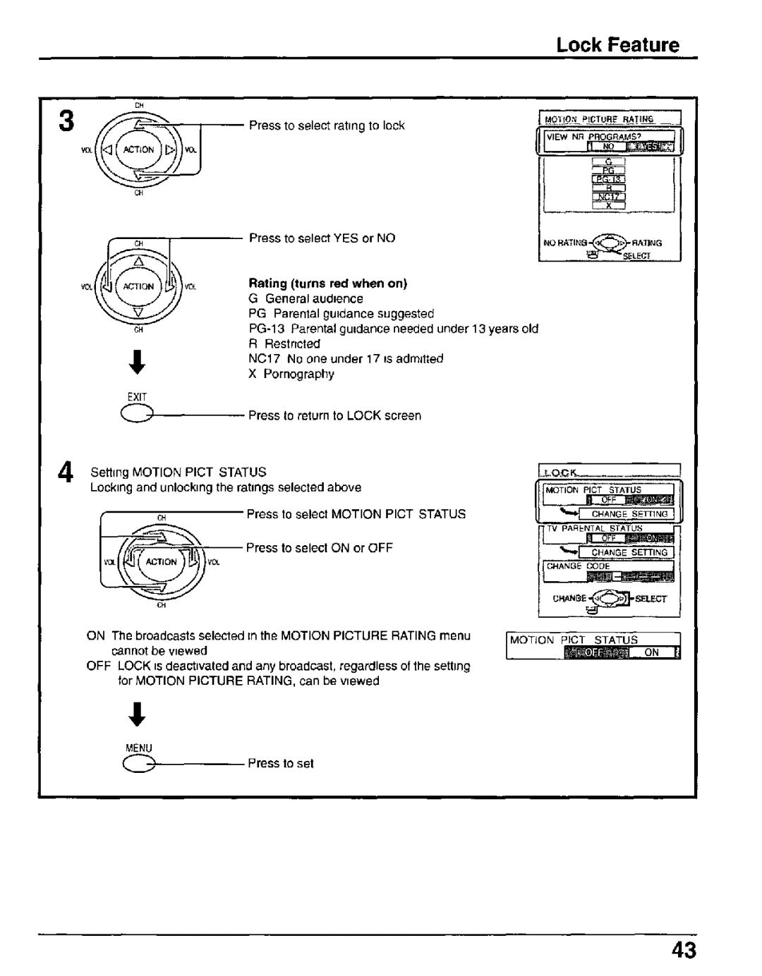 Panasonic CT-30WX50 manual 