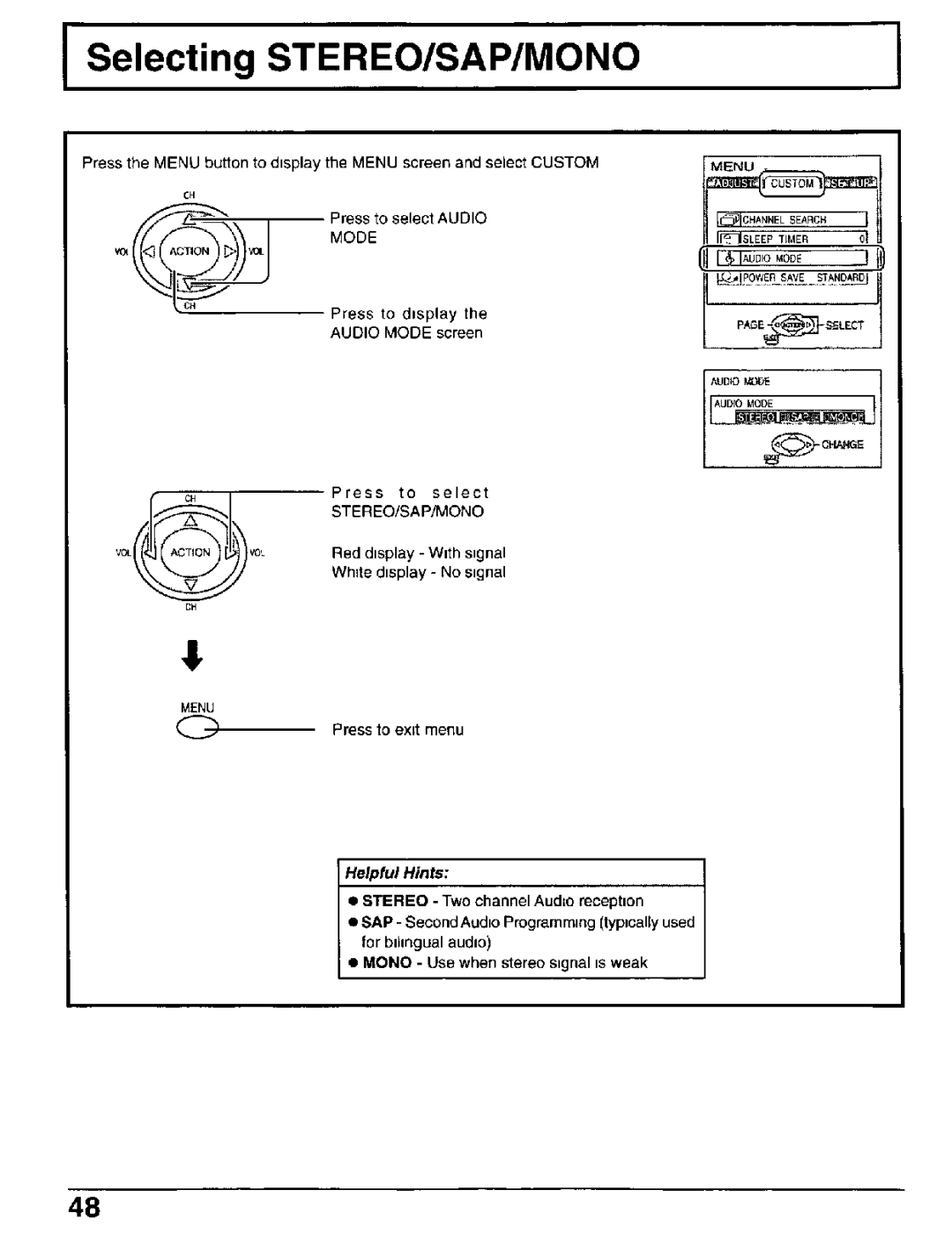 Panasonic CT-30WX50 manual 