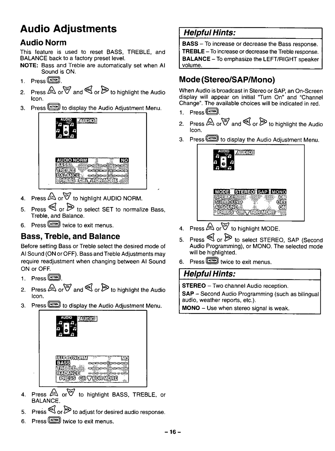 Panasonic CT-31SF14 manual 