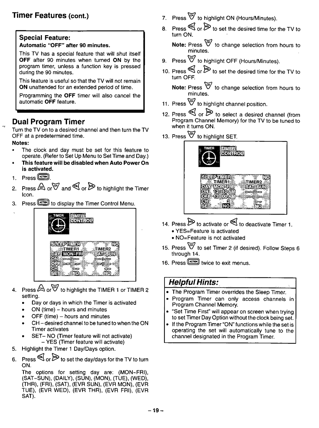 Panasonic CT-31SF14 manual 