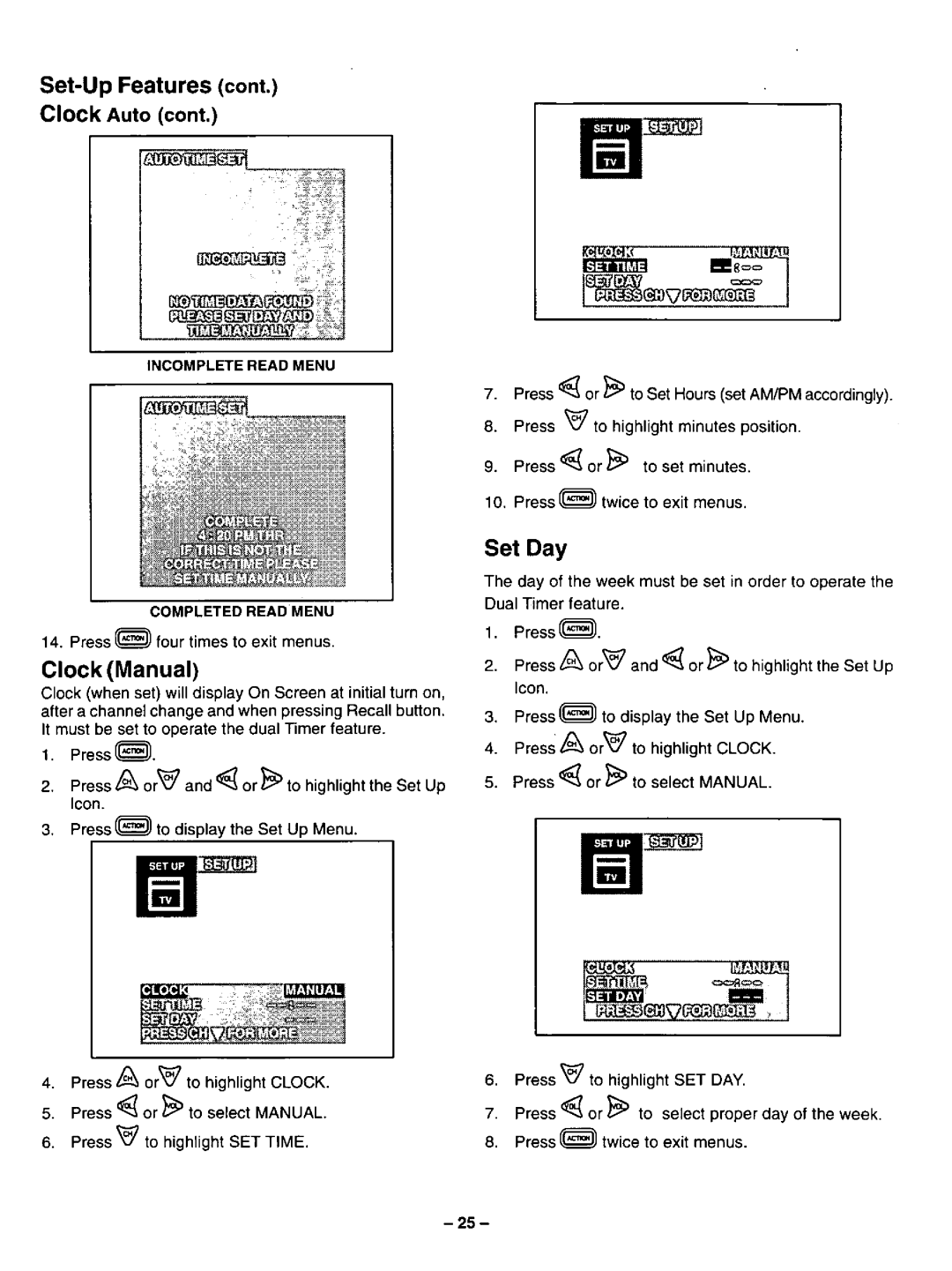 Panasonic CT-31SF14 manual 