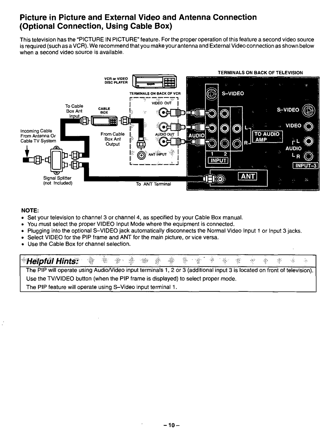 Panasonic CT-31SF24 manual 