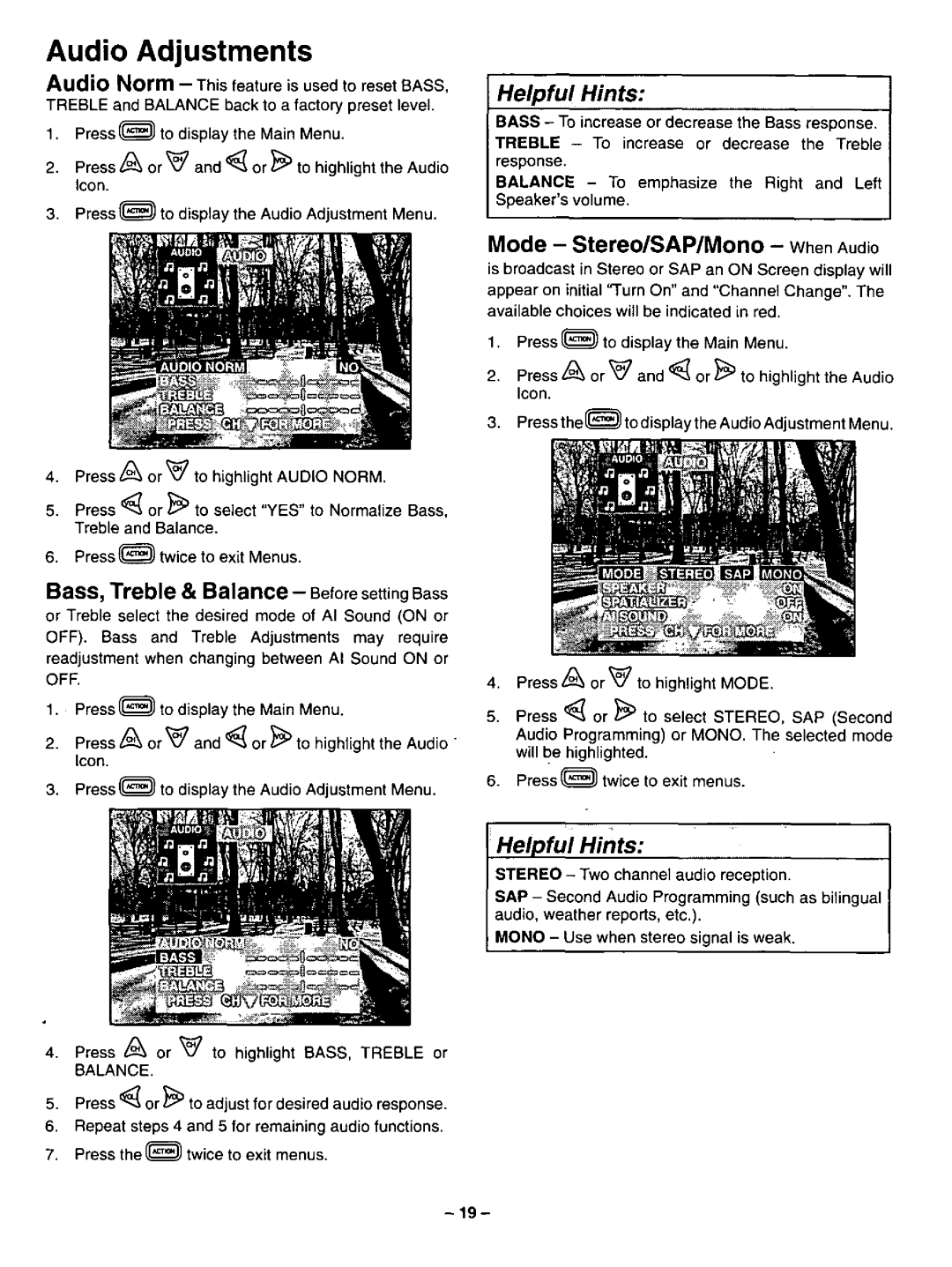 Panasonic CT-31SF24 manual 