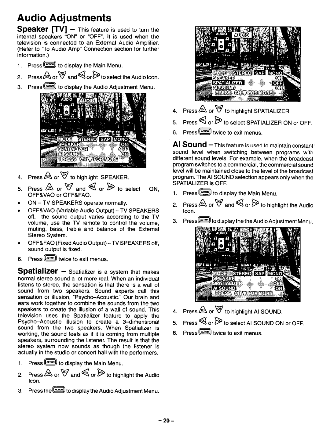 Panasonic CT-31SF24 manual 