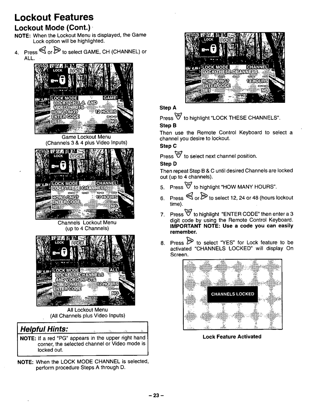 Panasonic CT-31SF24 manual 